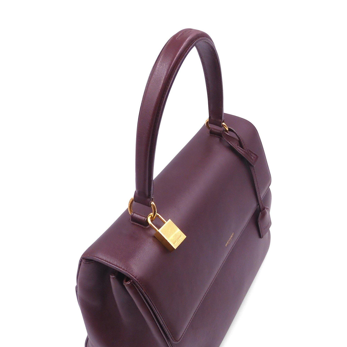 Moujik Top Handle Bag Maroon