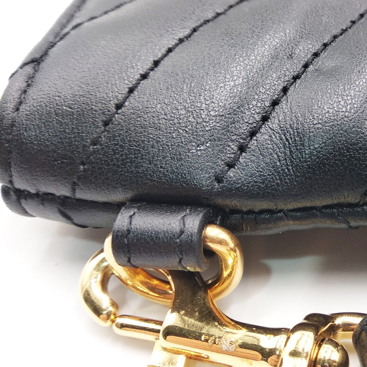 New Jolie Monogram Clutch Bag Nero