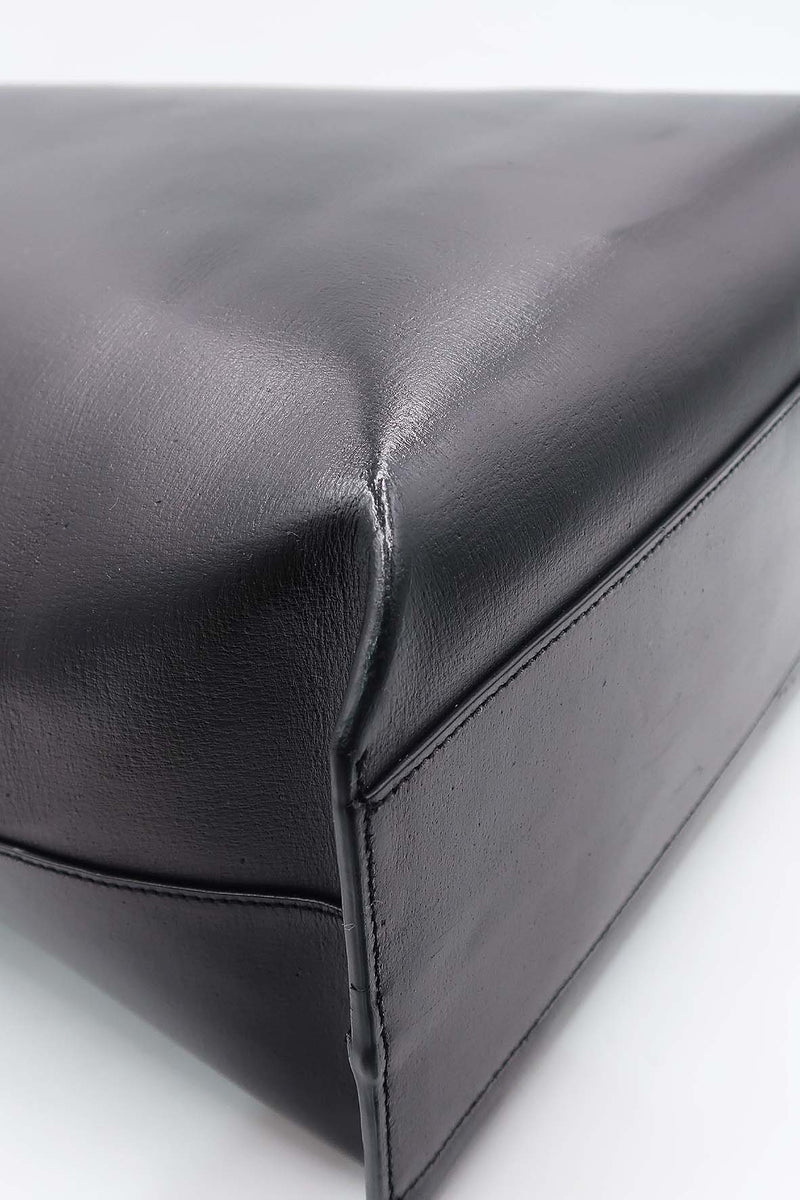 Perforated YSL Tote Black