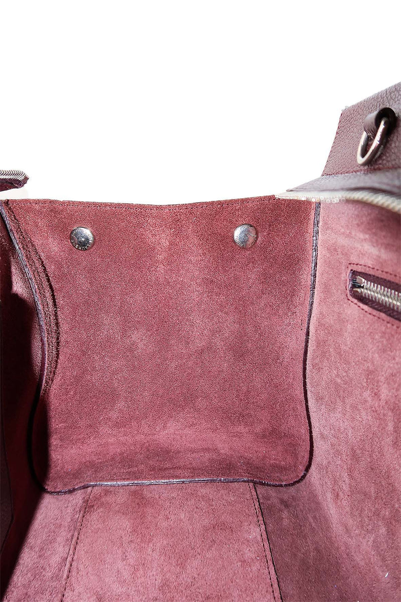 Small Cabas Rive Gauche Bag Amaranto
