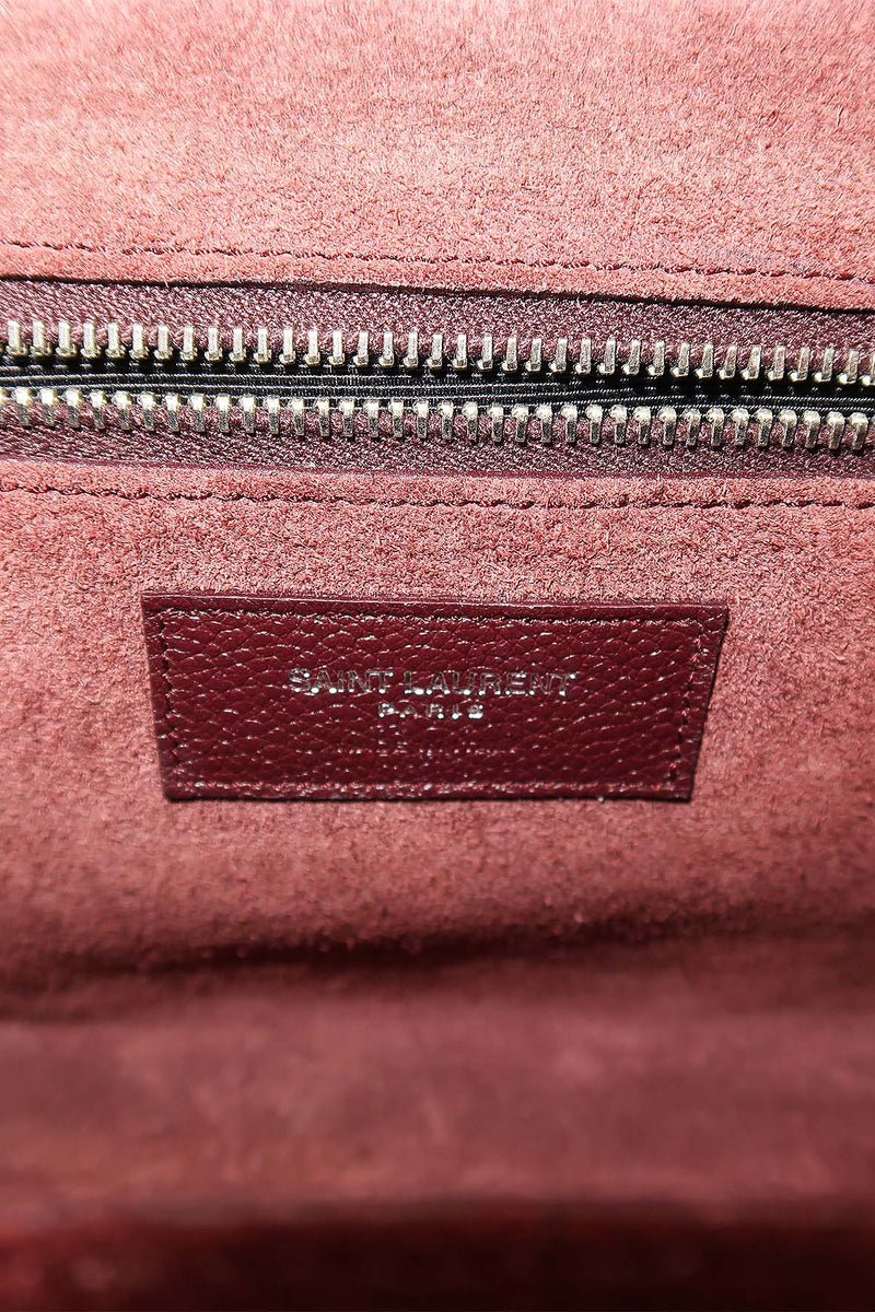 Small Cabas Rive Gauche Bag Amaranto