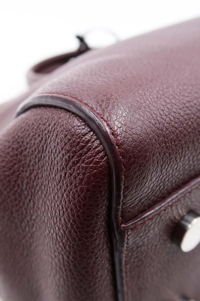 Small Cabas Rive Gauche Bag Amaranto
