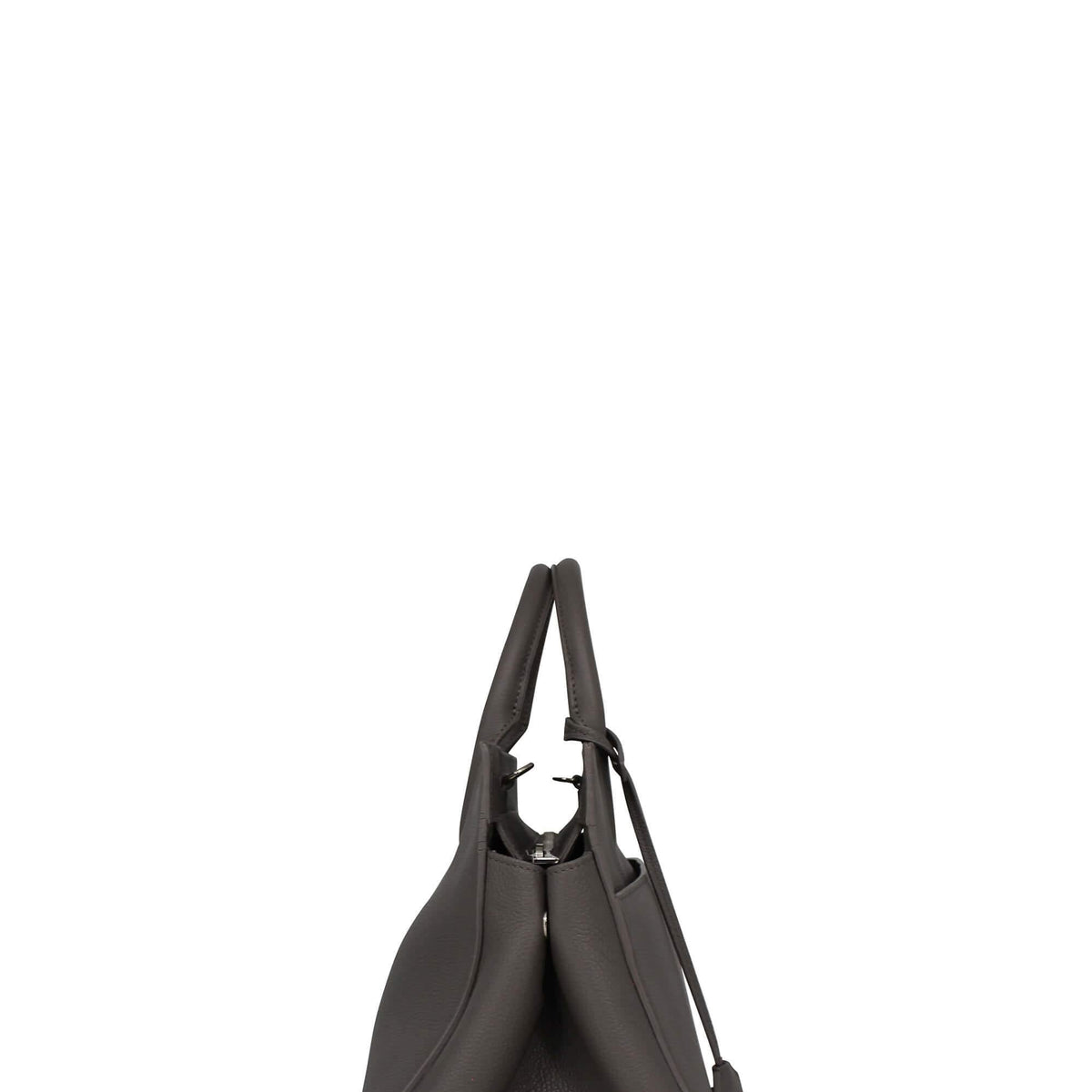 Small Cabas Rive Gauche with Front Pocket Grey
