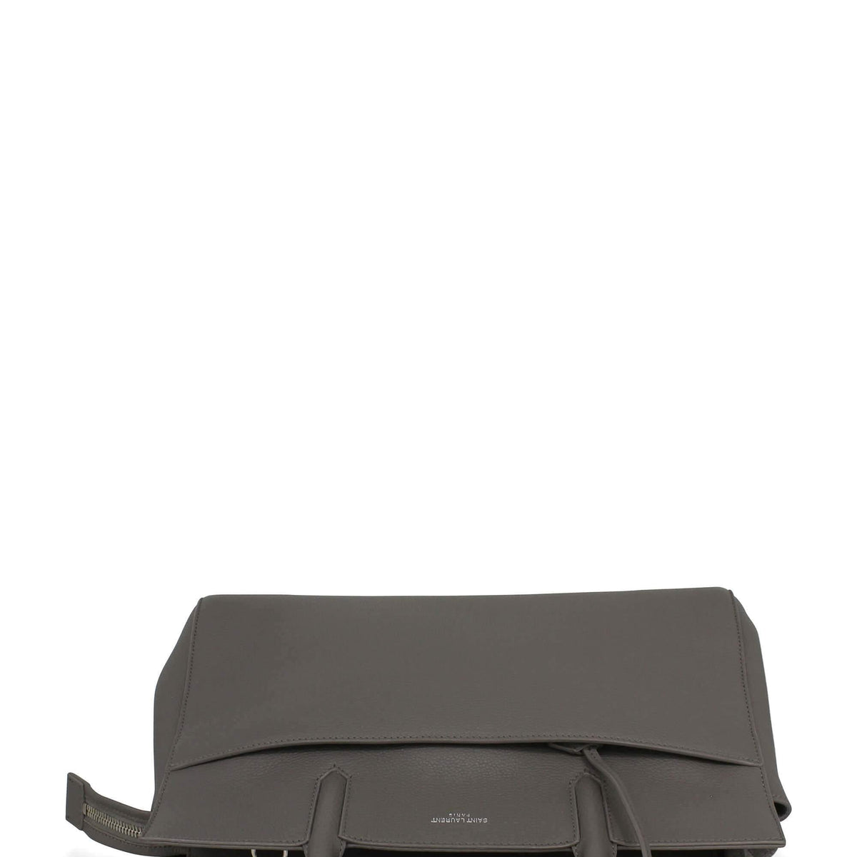 Small Cabas Rive Gauche with Front Pocket Grey