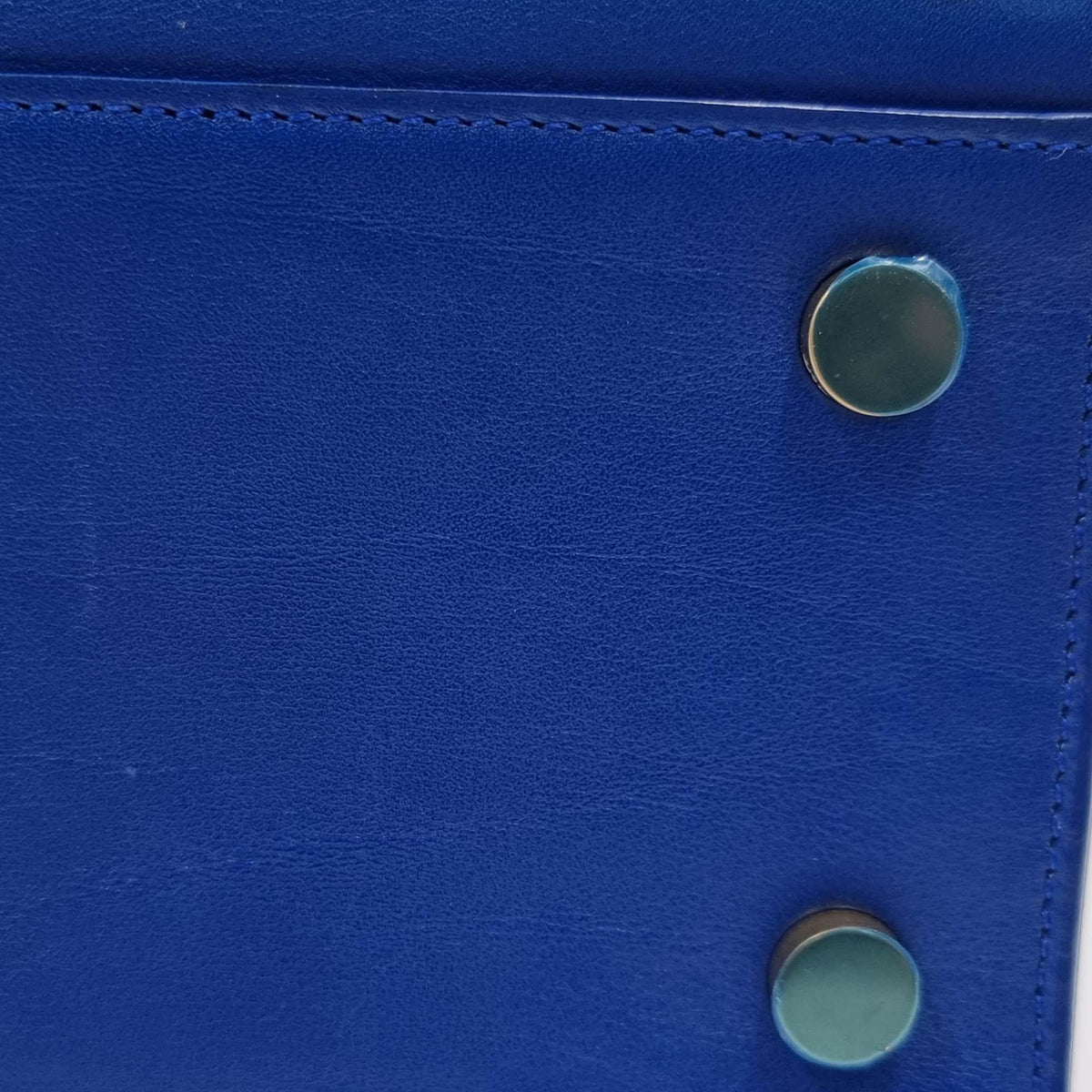 Small Monogram Cabas Blue