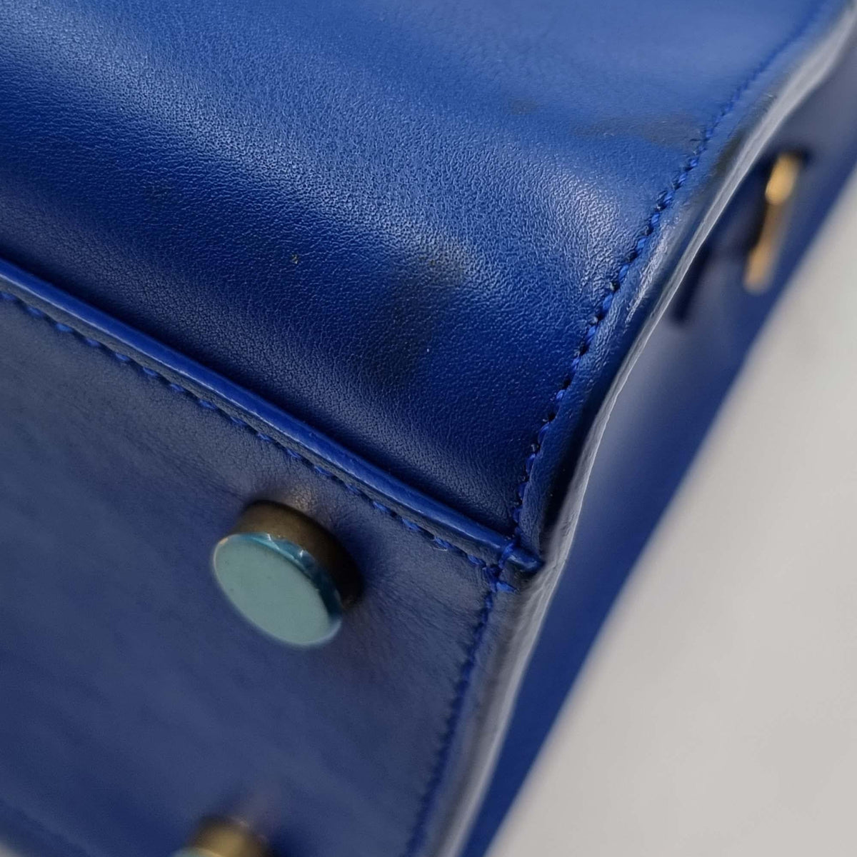 Small Monogram Cabas Blue