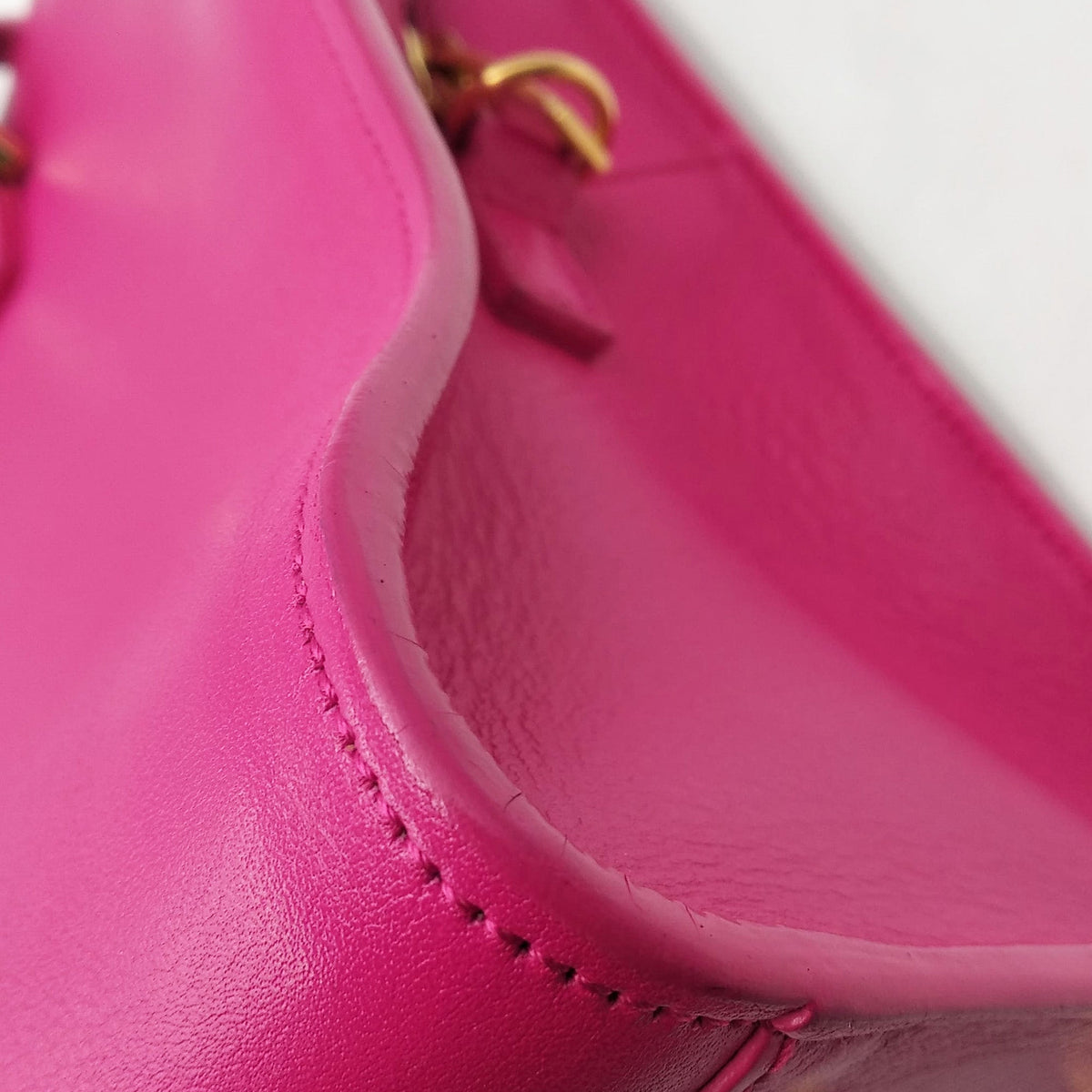 Small Monogram Cabas Fuchsia