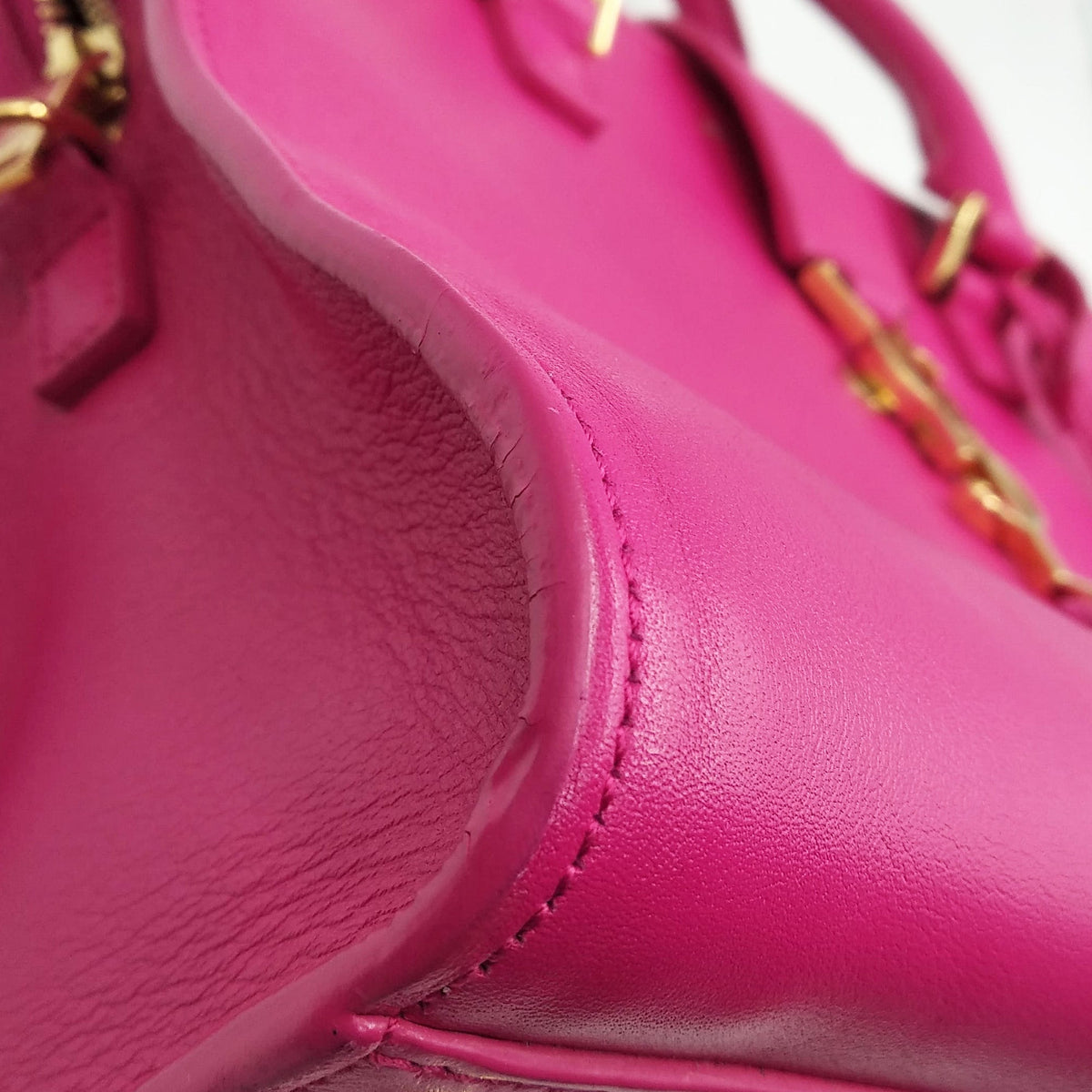Small Monogram Cabas Fuchsia