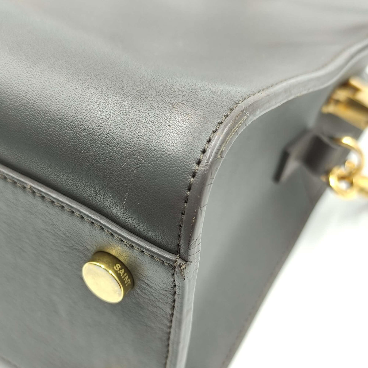 Small Monogram Cabas Grey