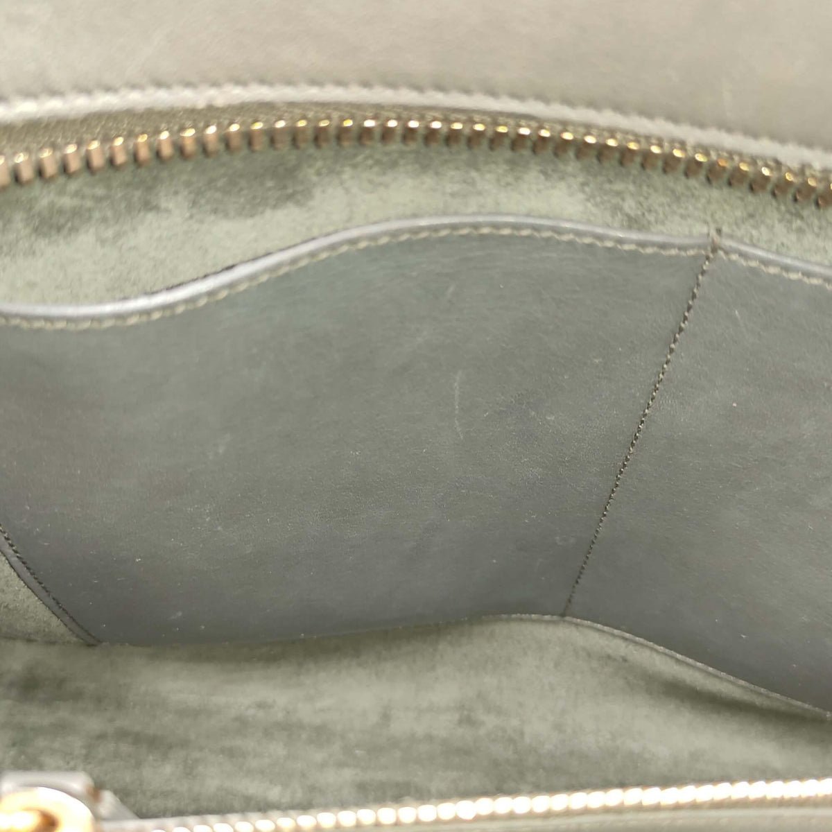 Small Monogram Cabas Grey