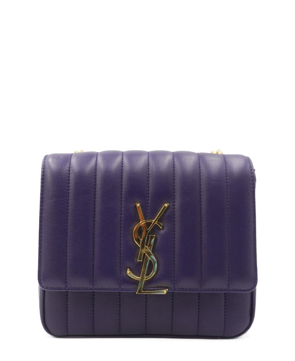 Small Monogram Vicky Bag Blue