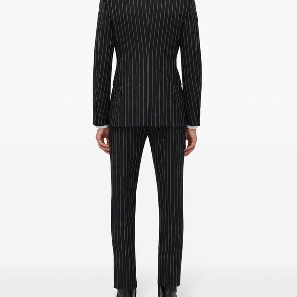 Alexander Mcqueen Men Pinstripe Single-Breasted Jacket