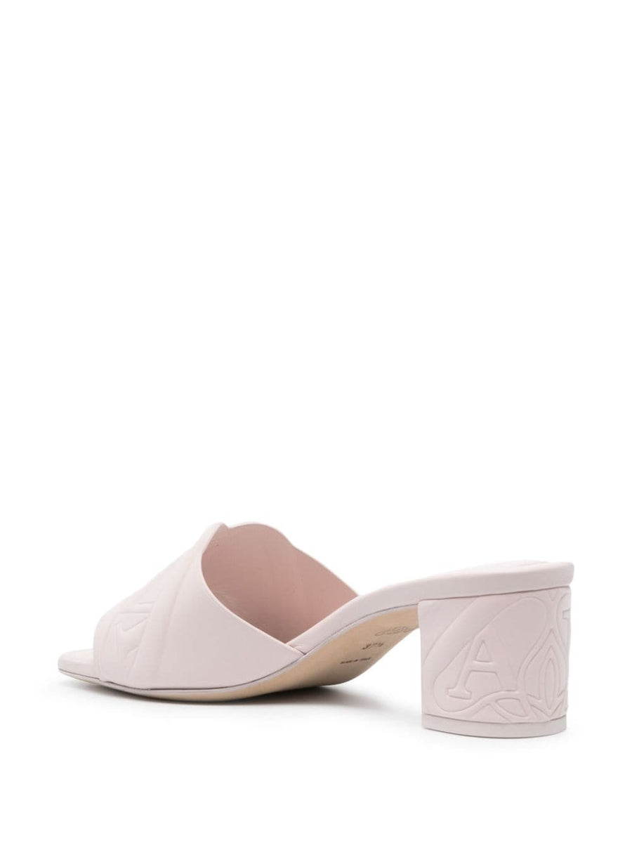 Alexander Mcqueen Women Seal Leather Mules
