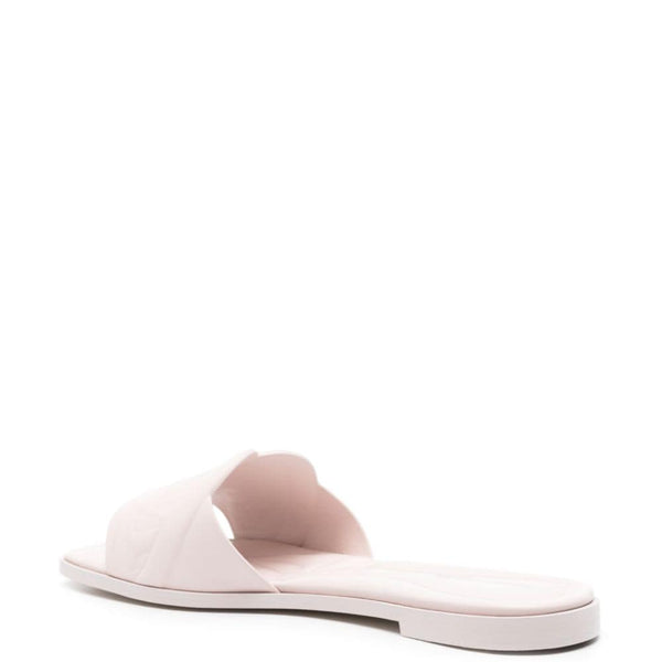 Alexander Mcqueen Women Leather Flat Sandals