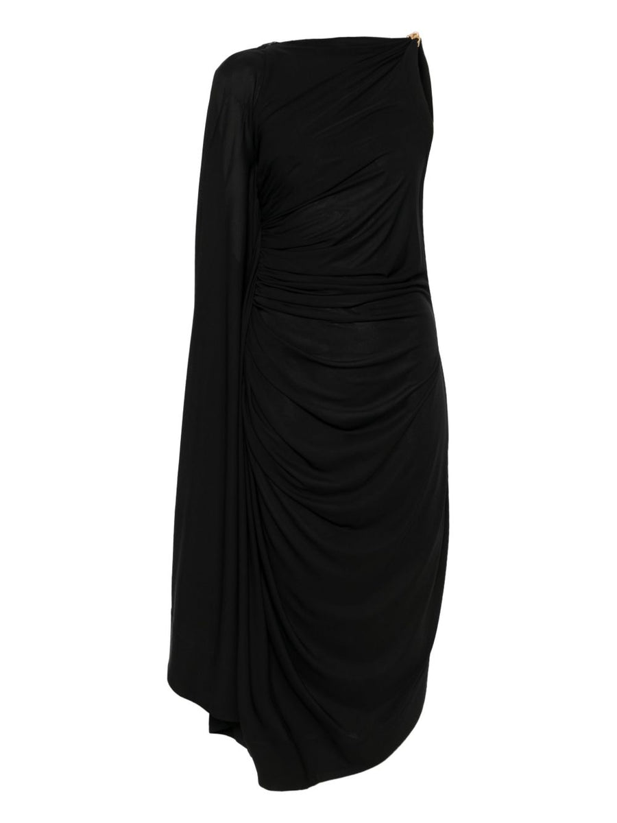 Bottega Veneta Women Draped Midi Dress