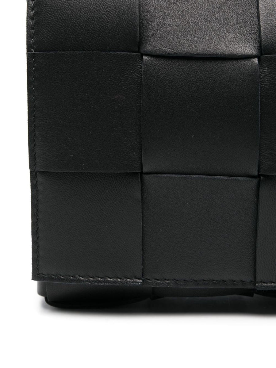 Bottega Veneta Women Cassette Classic Leather Crossbody Bag