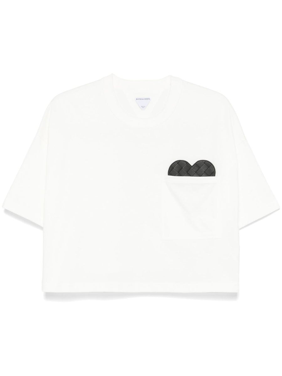 Bottega Veneta Women Heart Detail Cotton T-Shirt