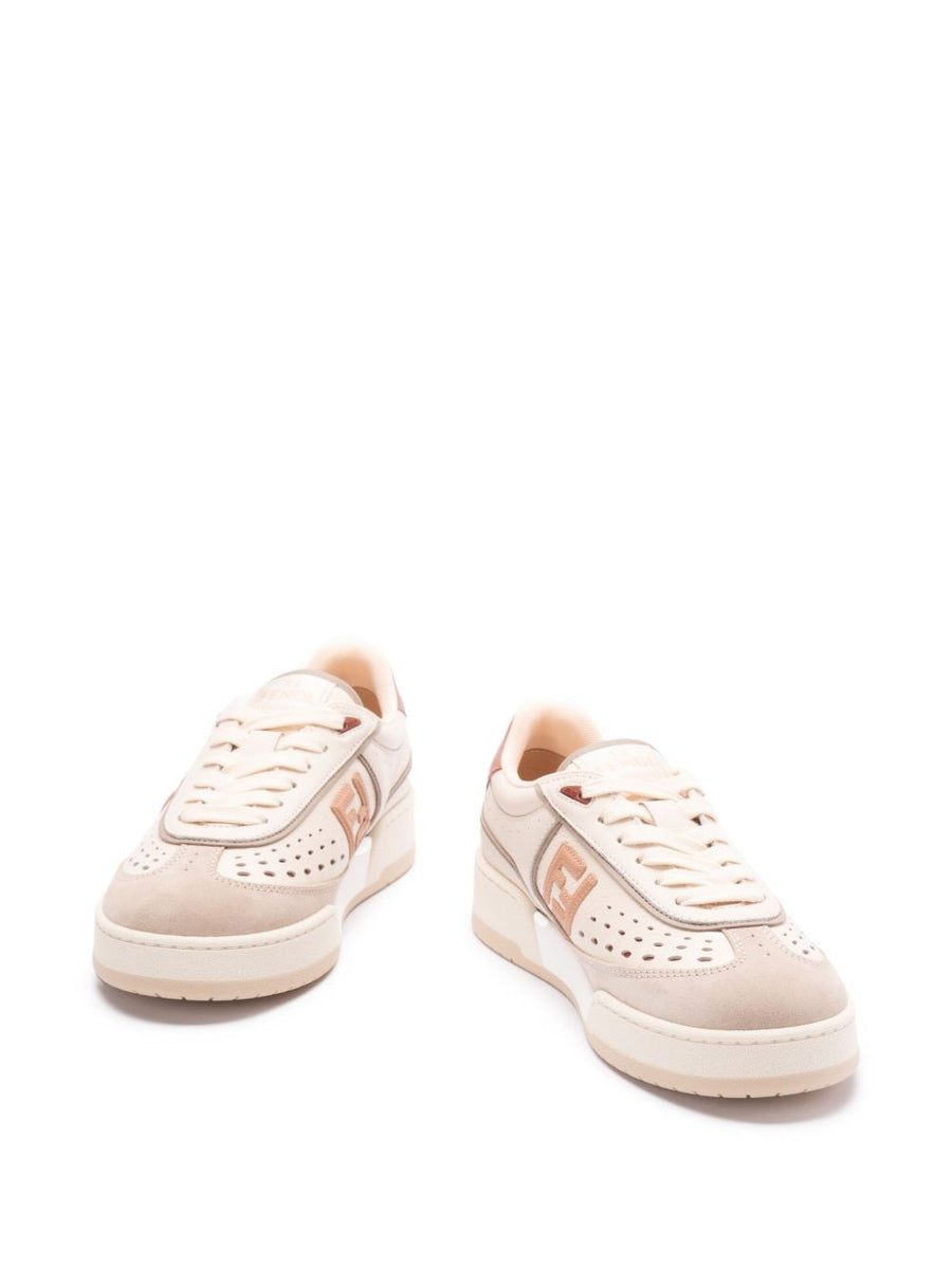 Fendi Women Fendi Match Leather Sneakers