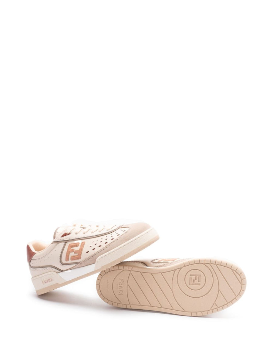 Fendi Women Fendi Match Leather Sneakers