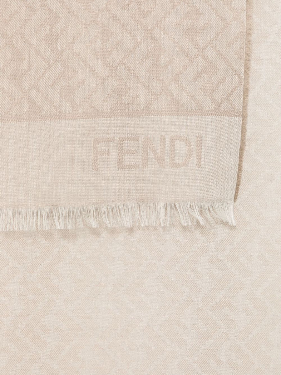 Fendi Women Ff Cashmere And Silk Stole
