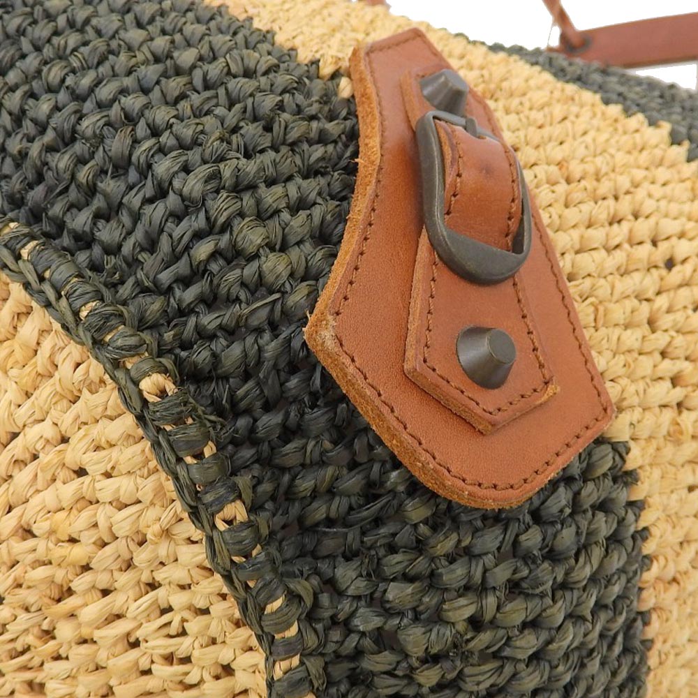 balenciaga Raffia Handbag
