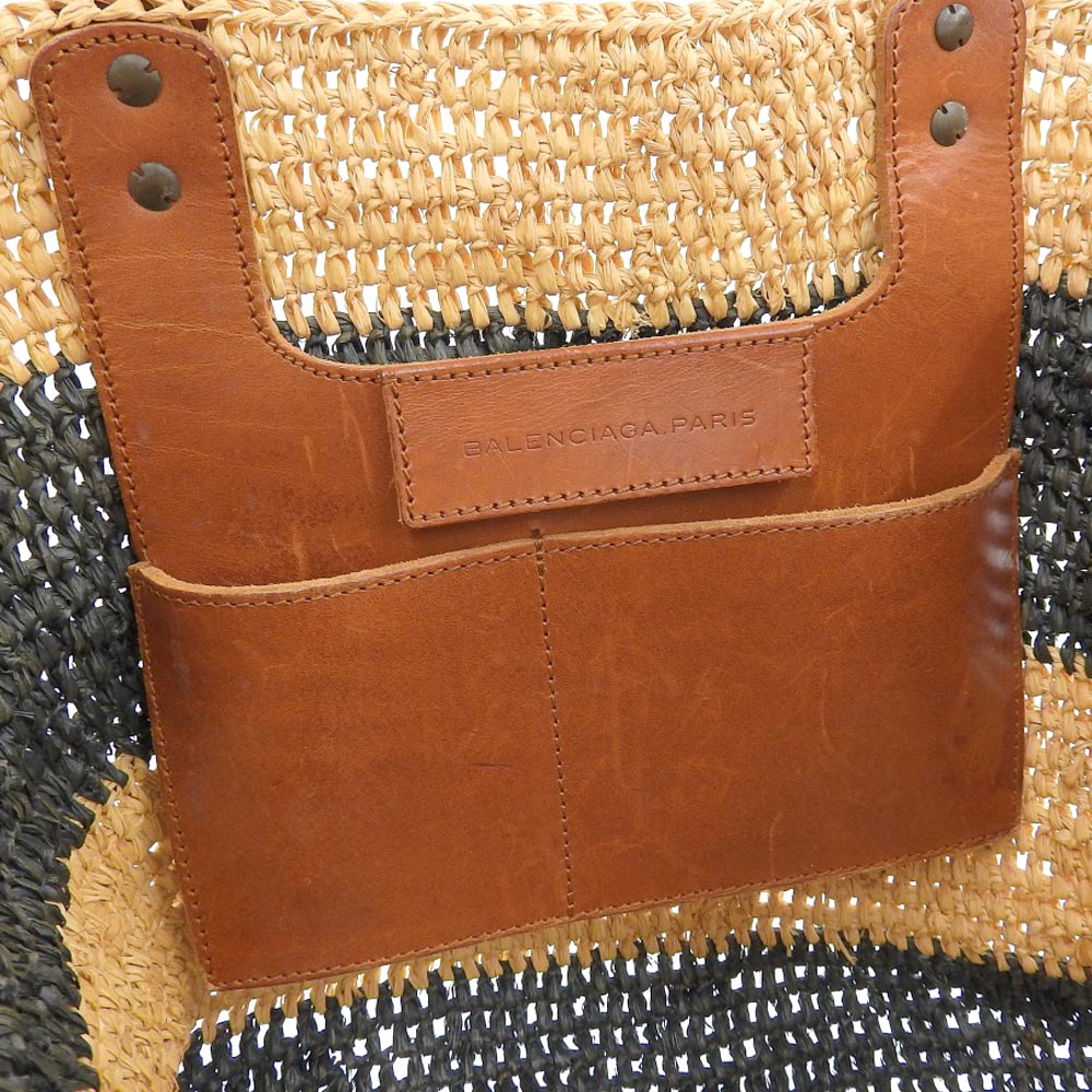 balenciaga Raffia Handbag