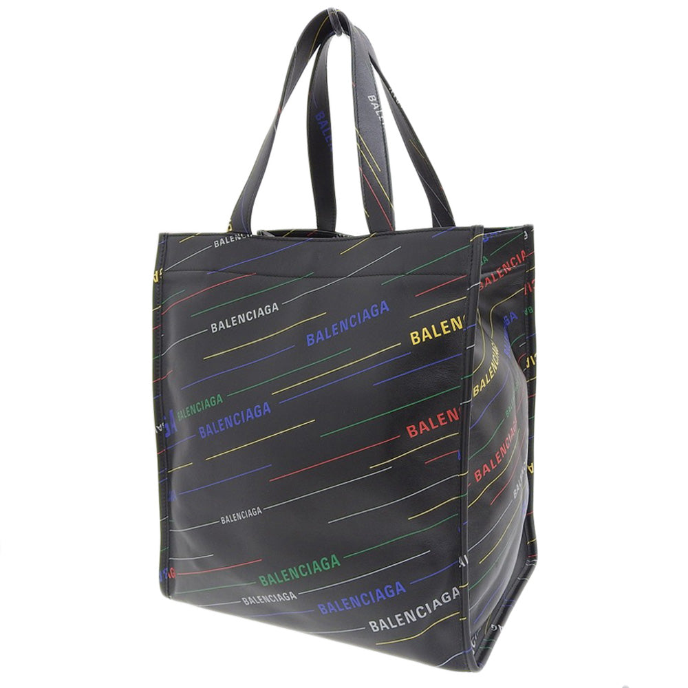 balenciaga Leather Market Shopper Tote Bag 552870 0XT0N 1080