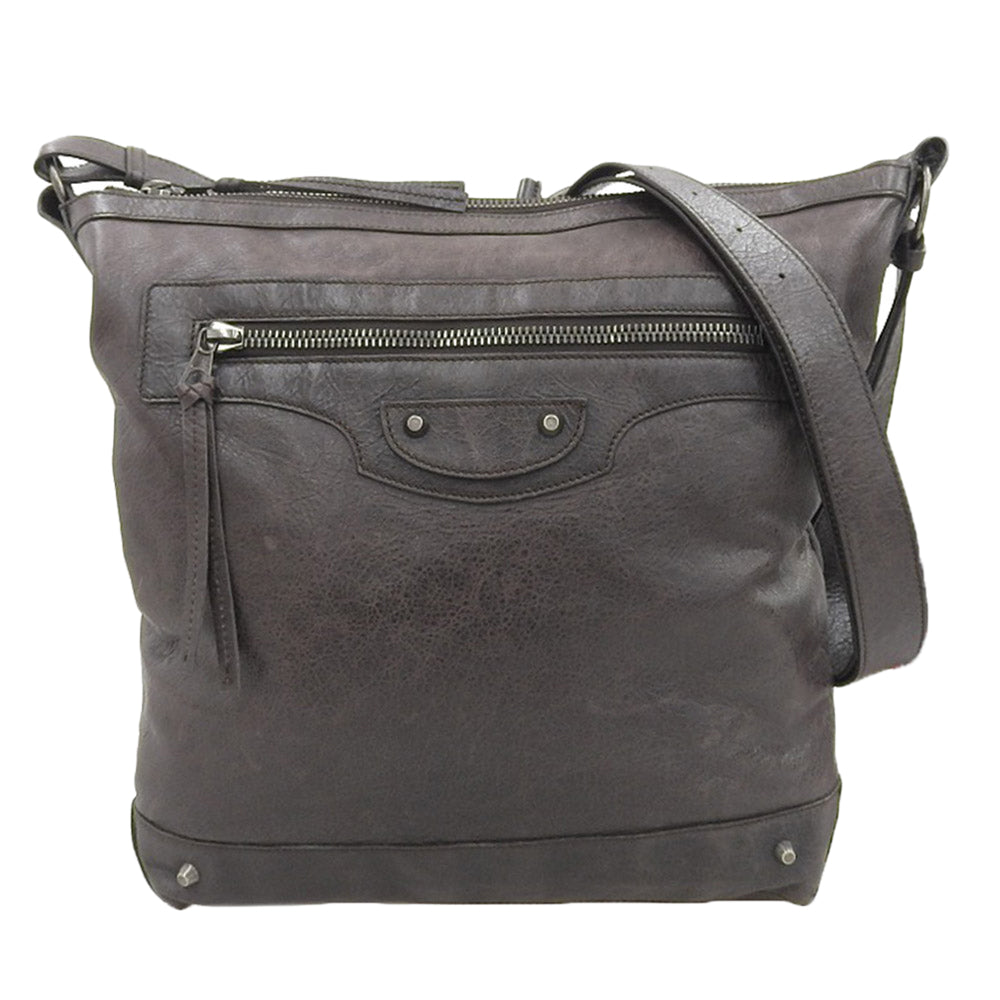 balenciaga The Day Leather Shoulder Bag 223409