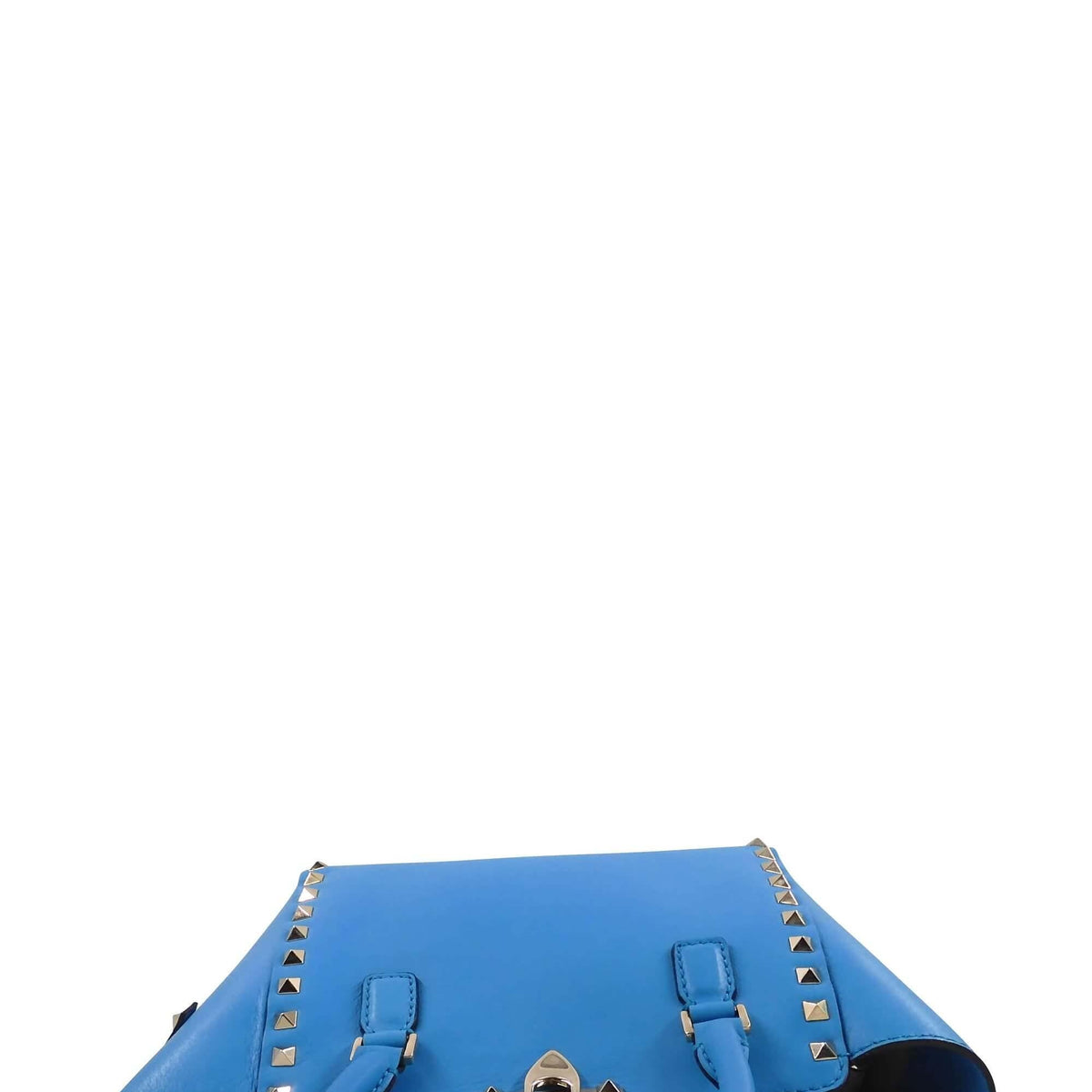 Mini Rockstud Satchel Blue