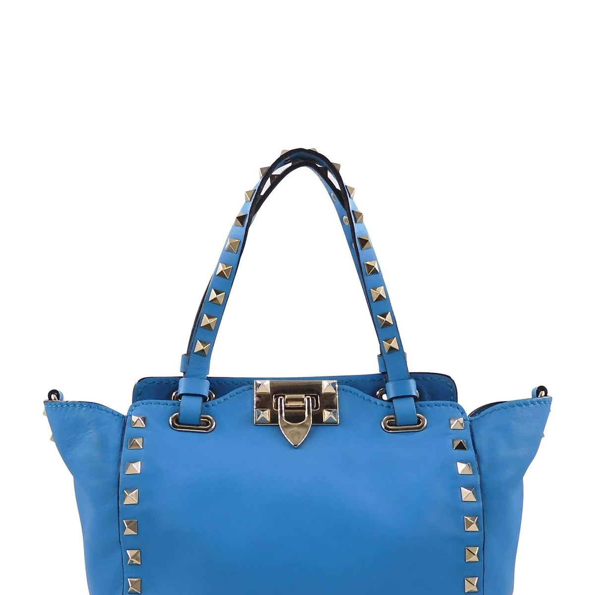 Rockstud Mini Tote Blue