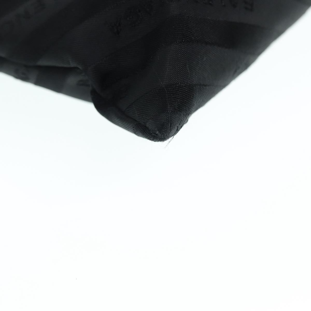 balenciaga Explorer Clutch Bag Canvas Black 459745 Auth yk14342