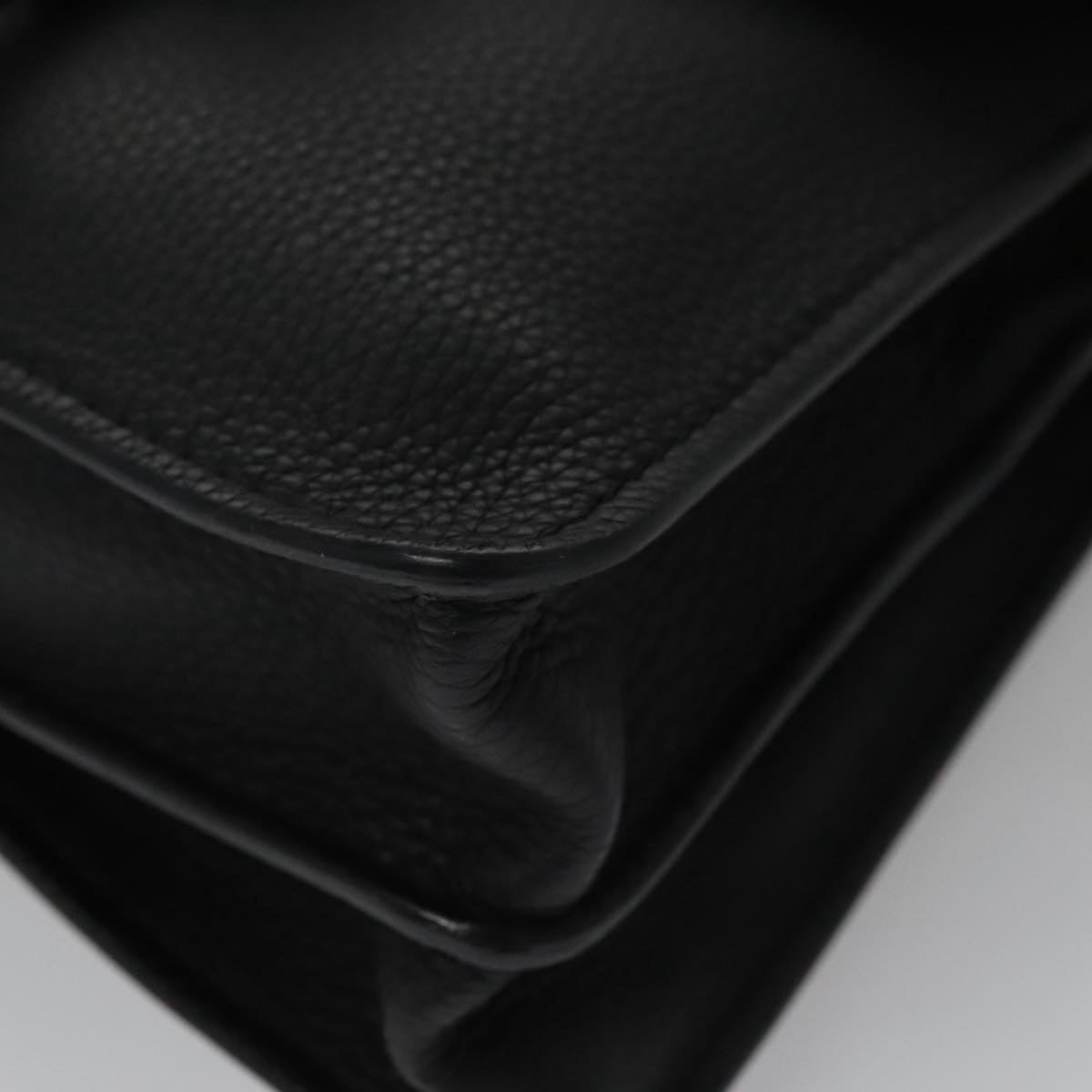 Chloe Small Day Abbey Hand Bag Leather 2way Black yk16365A